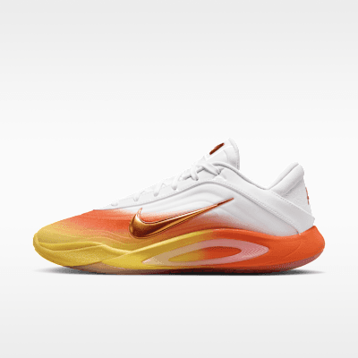 Nike A'One Candy Corn Queen A'ja Wilson in White, Chrome Yellow, and Safety Orange colorway